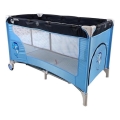 COSING - ADAM Dolphin Blue Travel Cot with Adjustable Positions