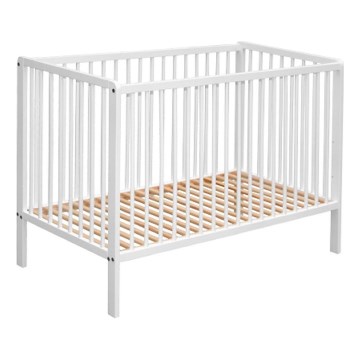 COSING - Baby Cot 120x60 cm beech/white