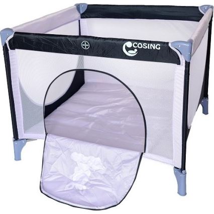 COSING - Baby Playpen EMA Zebra Grey