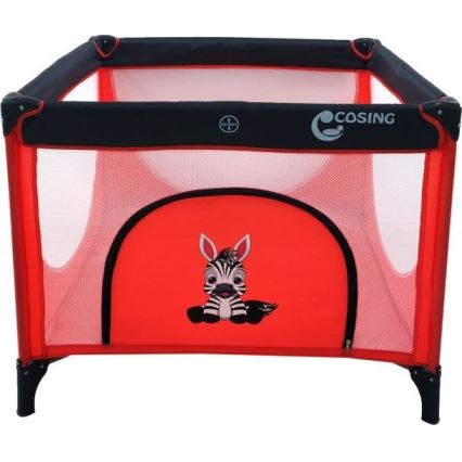 COSING - EMA Zebra Red Kids' Playpen