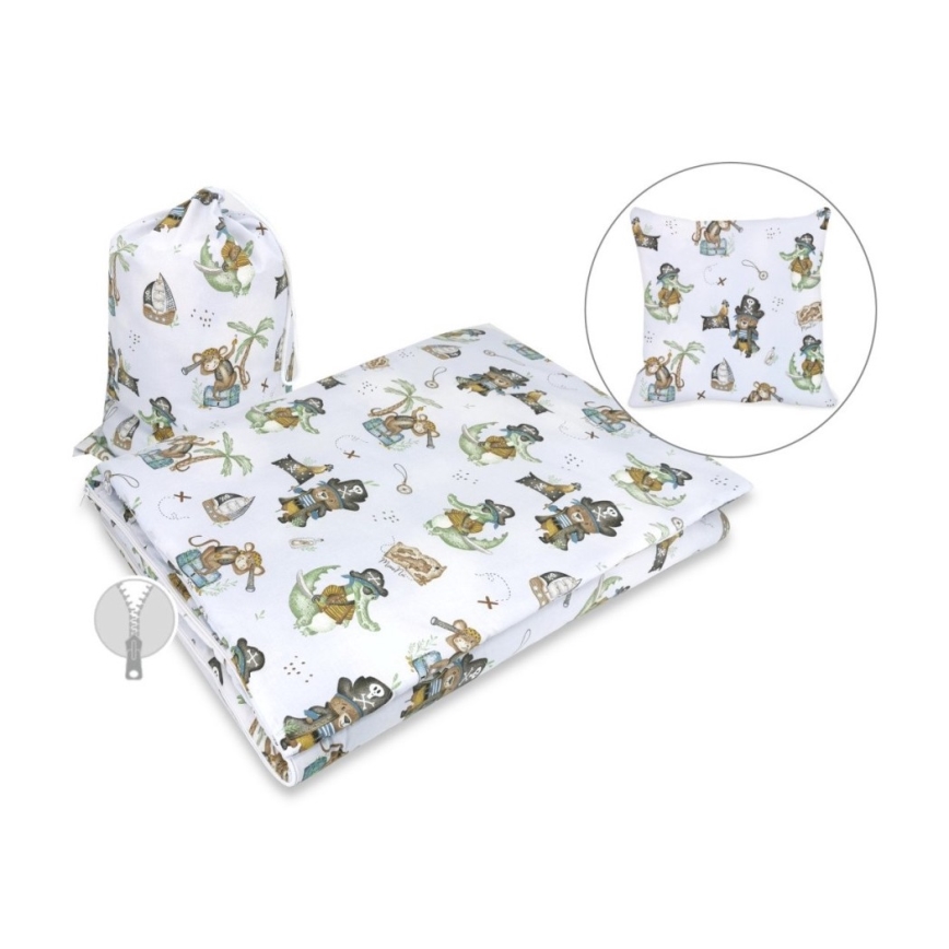 COSING - Pirates Travel Sleeping Bag with Pillow