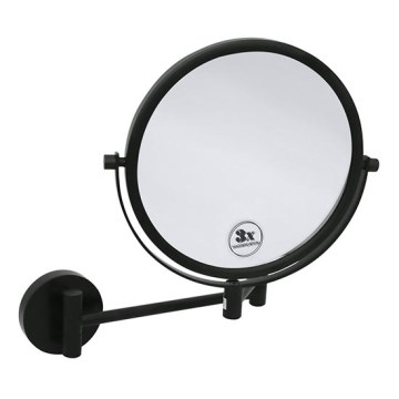 Cosmetic mirror 23x28 cm black
