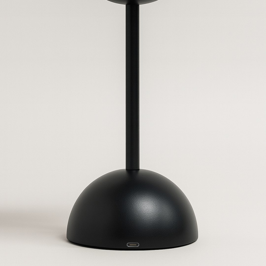 COSTA LED Rechargeable Touch Table Lamp LED/3W/5V 2400 mAh 3000-6000K Black