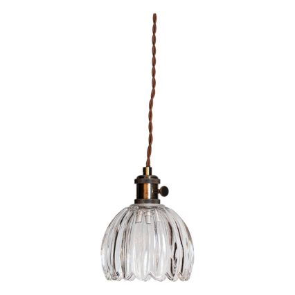 Cottex - NORA Plug-in Cord Pendant Light 1xE14/5W/230V Clear