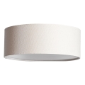 Cottex - Ceiling light ABBIE 2xE27/8W/230V Ø 38 cm cream