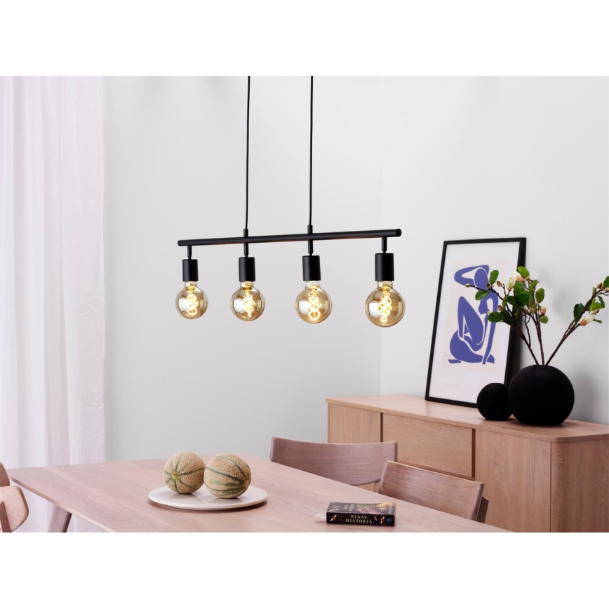 Cottex - Cable-suspended pendant light ARC 4xE27/60W/230V