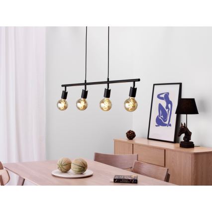 Cottex - Cable-suspended pendant light ARC 4xE27/60W/230V