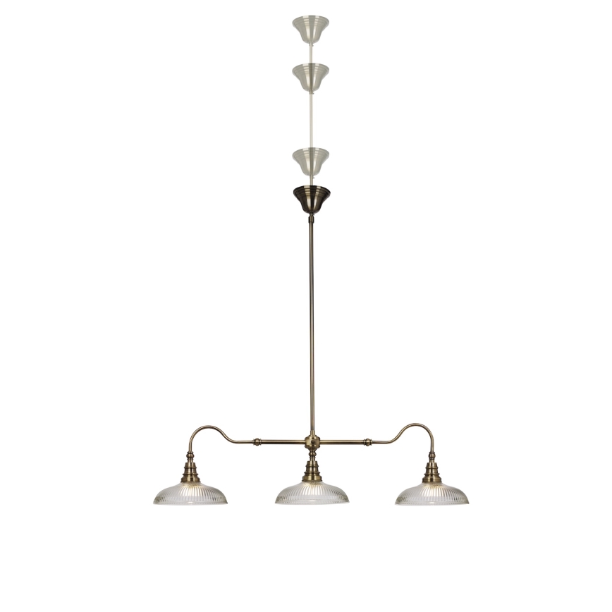 Cottex - SNOOKER Rod Pendant Light 3xE27/60W/230V