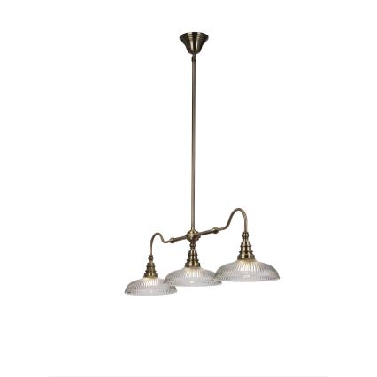 Cottex - SNOOKER Rod Pendant Light 3xE27/60W/230V