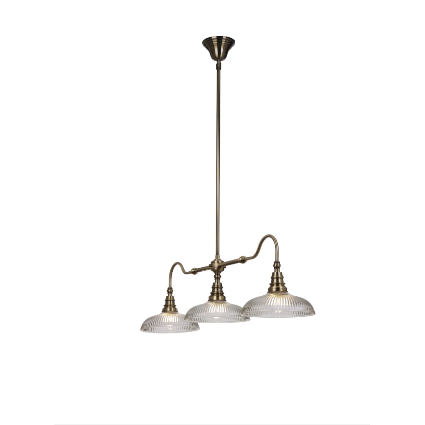 Cottex - SNOOKER Rod Pendant Light 3xE27/60W/230V