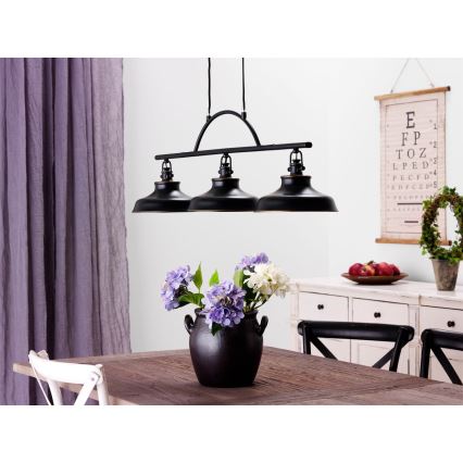 Cottex - Cable pendant light NEW HAVEN 3xE14/40W/230V