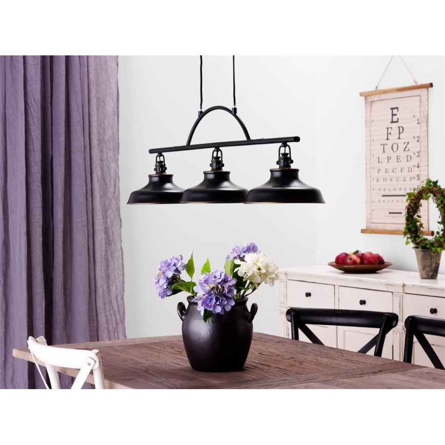 Cottex - Cable pendant light NEW HAVEN 3xE14/40W/230V