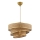 COUPER Pendant Light 1xE27/60W/230V brown/gold