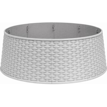 Cover for Christmas tree stand, diameter 65 cm, white