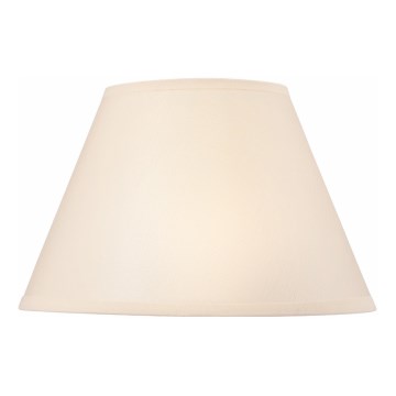 Cream replacement lampshade for JUTA E27 table lamp, 19 cm diameter