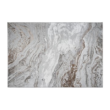 CREATION rug 200x290 cm 1950g/m2 gray/brown marble pattern