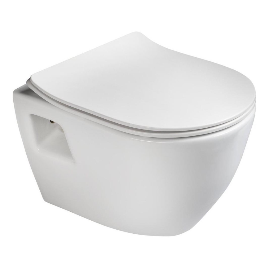 Creavit - PAULA Wall-hung Toilet, Ceramic/White