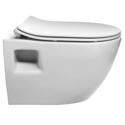 Creavit - PAULA Wall-hung Toilet, Ceramic/White