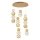 CREMONA LED Pendant Light LED/34W/230V 3000K Gold