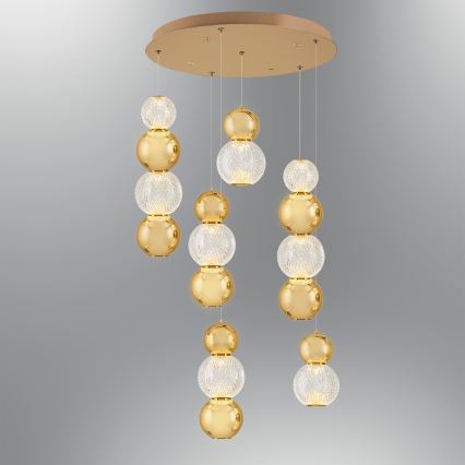 CREMONA LED Pendant Light LED/34W/230V 3000K Gold