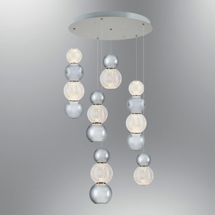 CREMONA LED Pendant Light LED/34W/230V 3000K Matte Chrome
