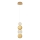 CREMONA LED pendant on cable 7W/230V 3000K Gold