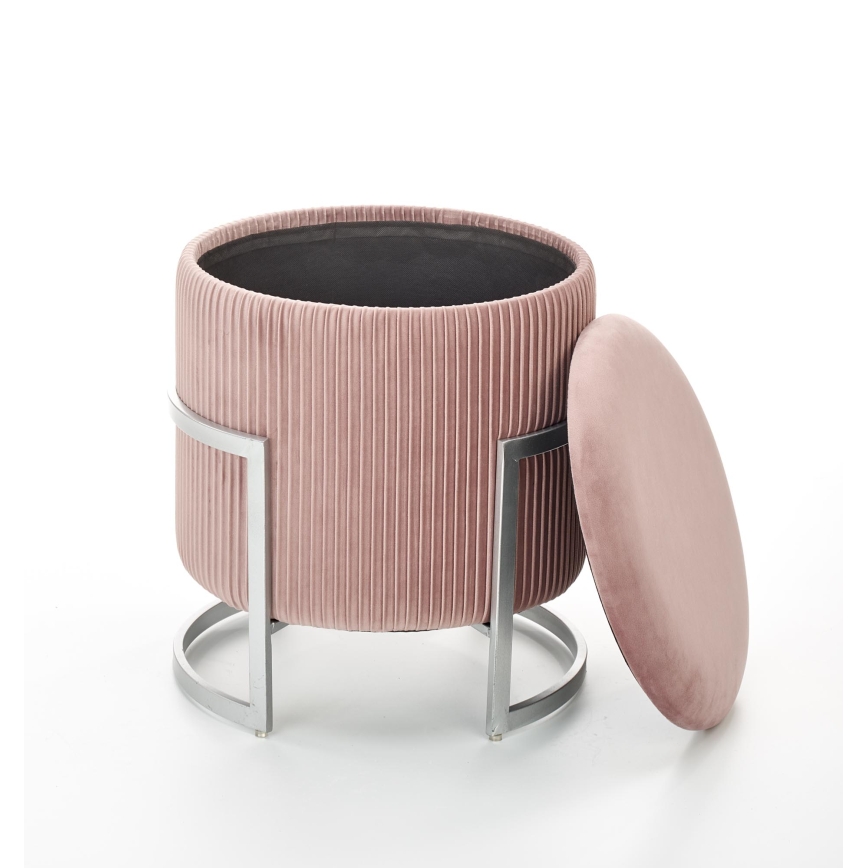 CRICKET Stool Ø 40 cm, Pink