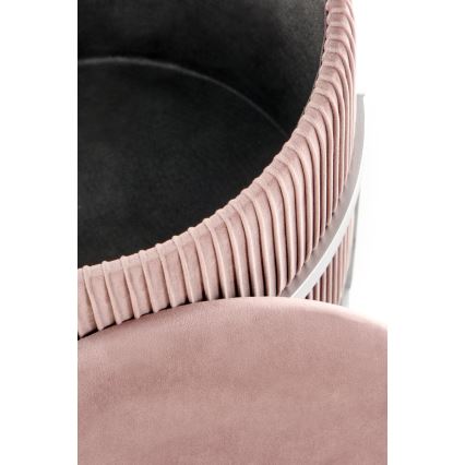 CRICKET Stool Ø 40 cm, Pink