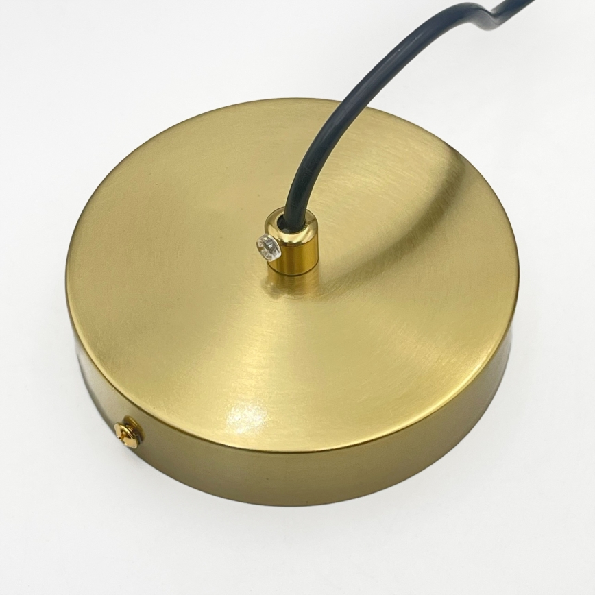 CRISTAL cable pendant 1xE14/15W/230V brass/smoked black