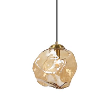 CRISTAL Cable Pendant 1xE14/15W/230V – Brass/Smoky Beige