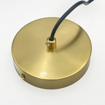 CRISTAL Cable Pendant 1xE14/15W/230V – Brass/Smoky Beige