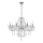 CRISTALLO Chain-hung Chandelier 8xE14/60W/230V Polished Chrome