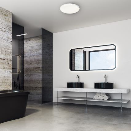 LED Dimmable Ceiling Light CRUZ LED/40W/230V 2000lm + Remote Control