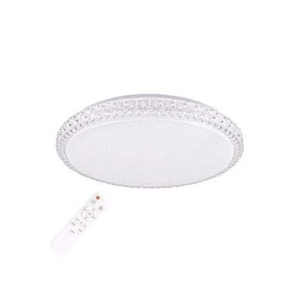 LED Dimmable Ceiling Light CRUZ LED/40W/230V 2000lm + Remote Control