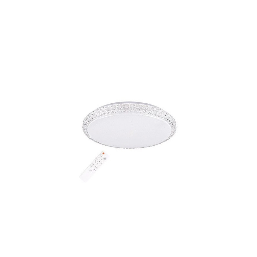 LED Dimmable Ceiling Light CRUZ LED/40W/230V 2000lm + Remote Control