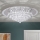 Crystal ceiling light GLORIA 9xG9/40W/230V d. 62 cm clear/shiny chrome