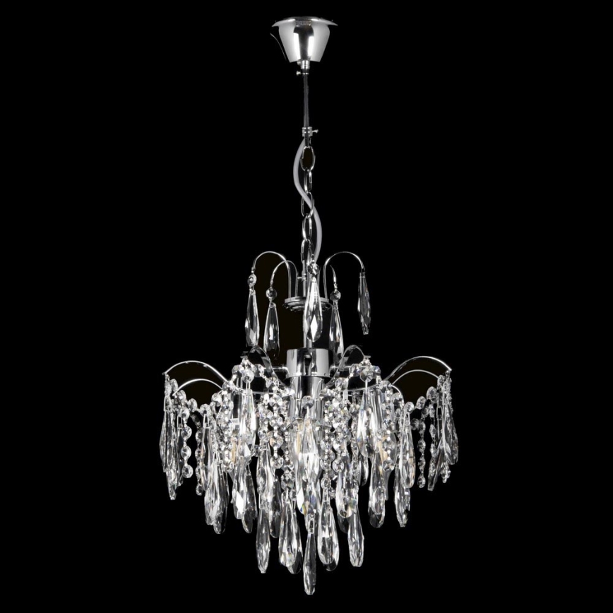 Crystal chain chandelier  4xE27/60W/230V