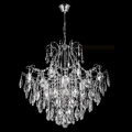 Crystal chain chandelier  6xE27/60W/230V
