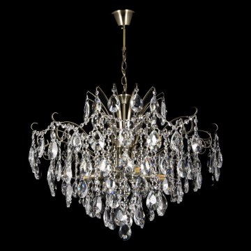 Crystal chain chandelier  6xE27/60W/230V