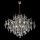 Crystal chain chandelier  6xE27/60W/230V