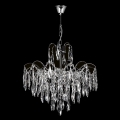 Crystal chain chandelier  6xE27/60W/230V