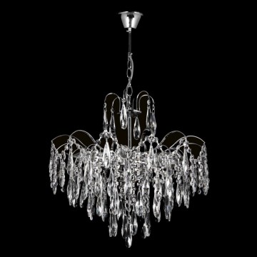 Crystal chain chandelier  6xE27/60W/230V
