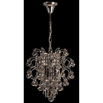 Crystal chandelier 3xE14/10W W-11904-3 CR+SM