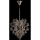 Crystal chandelier 3xE14/10W W-11904-3 CR+SM