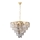 Crystal chandelier on a chain CHELSEA 6xE14/40W/230V