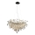 Crystal chandelier on a string 13xG9/40W/230V shiny chrome