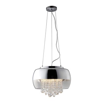 Crystal Chandelier on a String LUNA 1×E14/40W/230V
