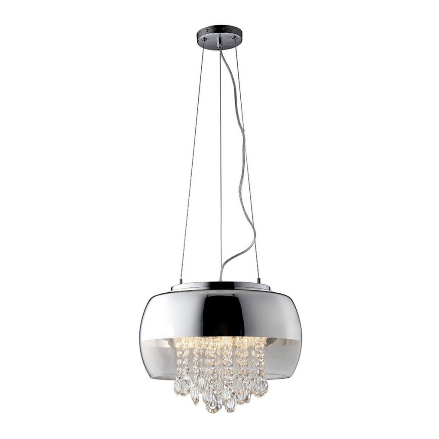 Crystal Chandelier on a String LUNA 1×E14/40W/230V