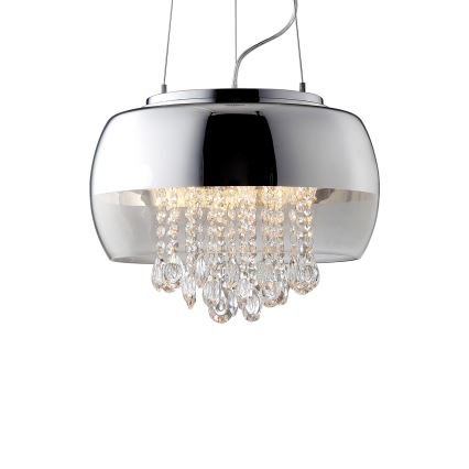 Crystal Chandelier on a String LUNA 1×E14/40W/230V