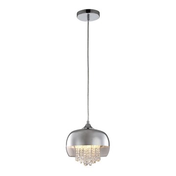 Crystal Chandelier on a String LUNA 1×E14/40W/230V